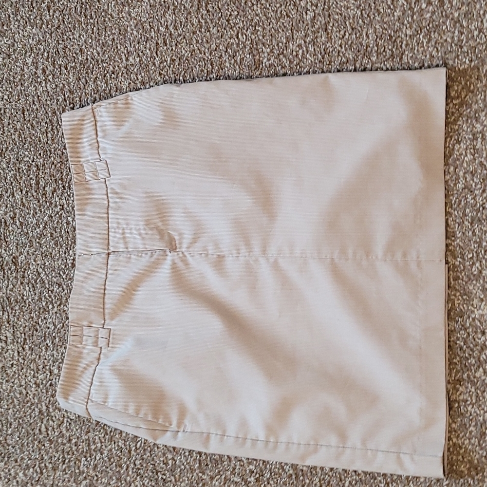 Khaki light summer work skirt size 2